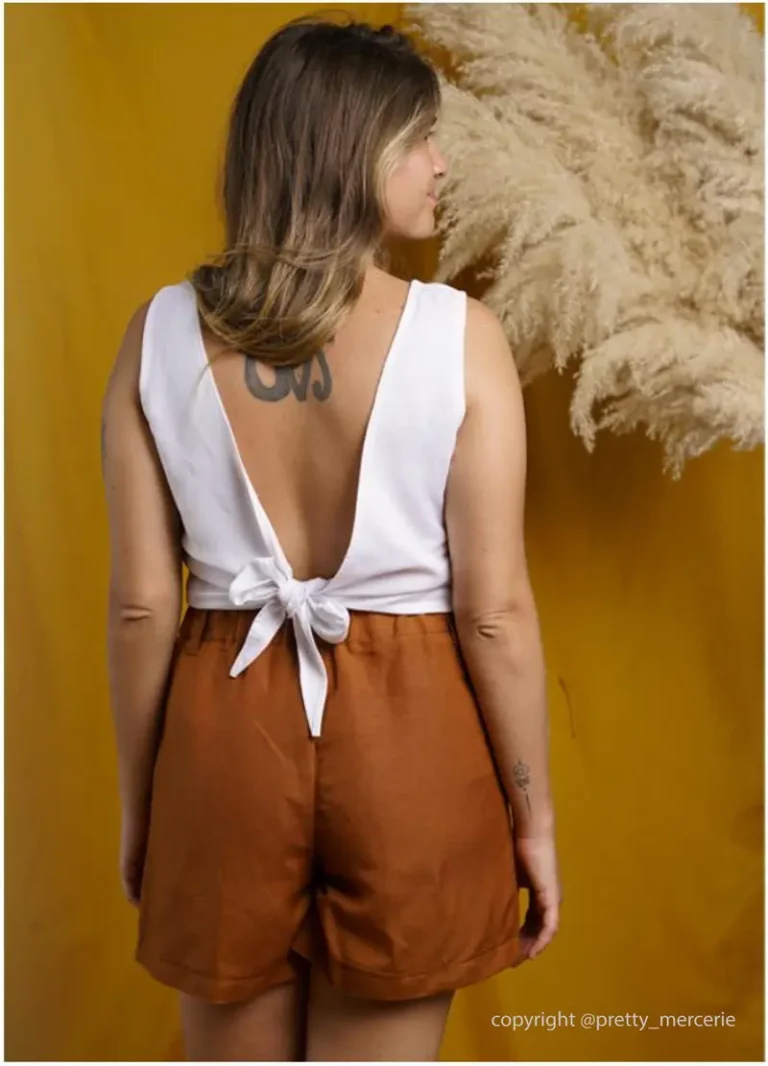 Patron Top Glory par Clématisse Pattern