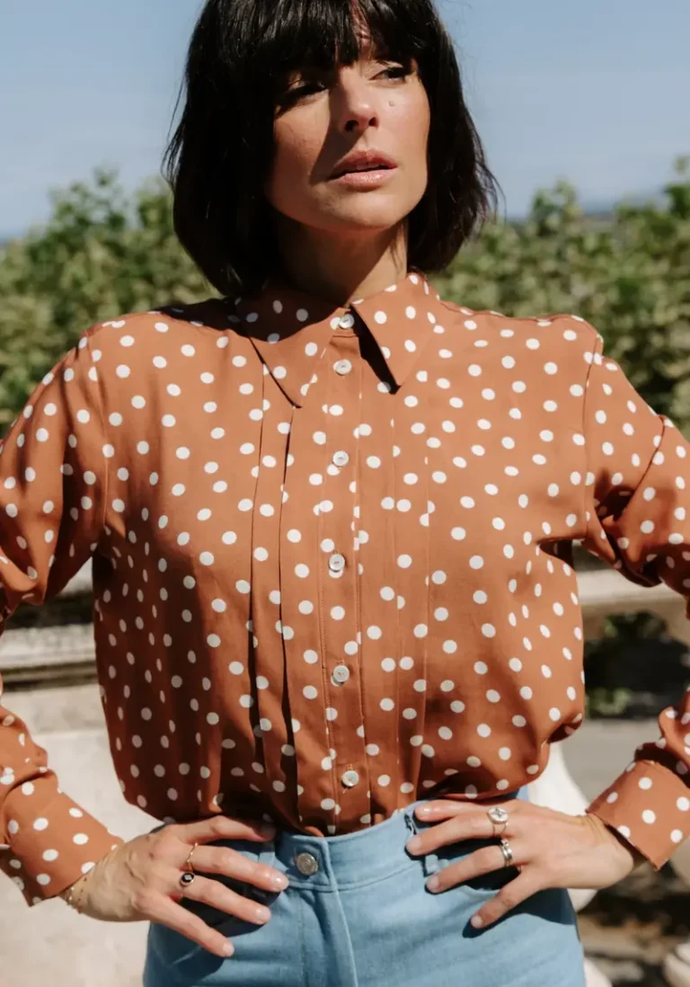 Patron couture chemisier Scala - Patron pochette par Maison Fauve