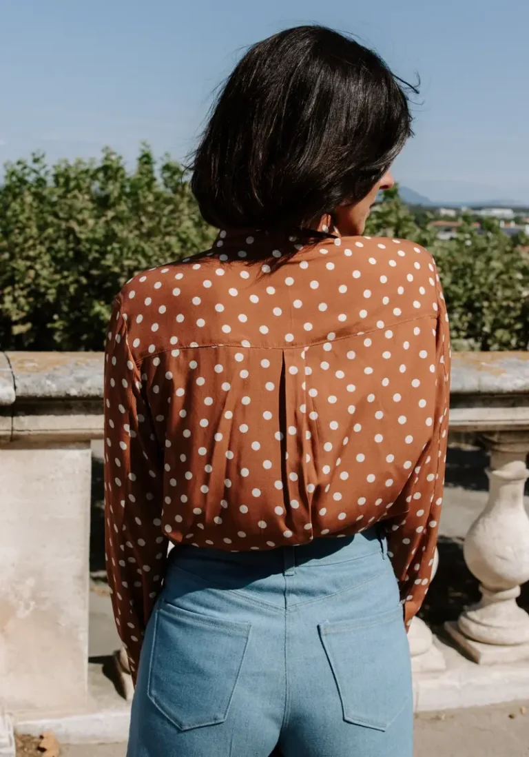 Patron couture chemisier Scala - Patron pochette par Maison Fauve