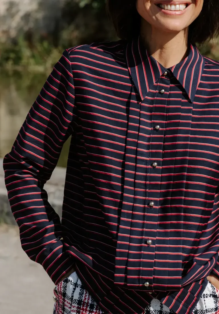 Patron couture chemisier Scala - Patron pochette par Maison Fauve