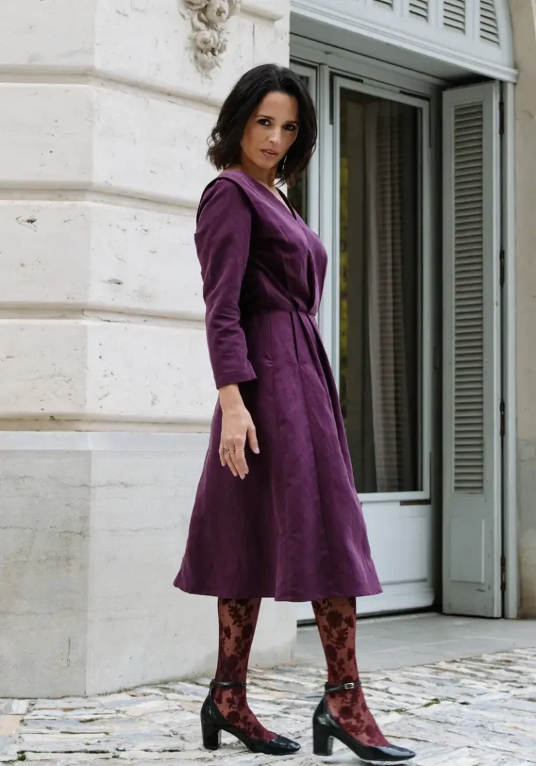 Patron couture robe Notte - Patron pochette par Maison Fauve