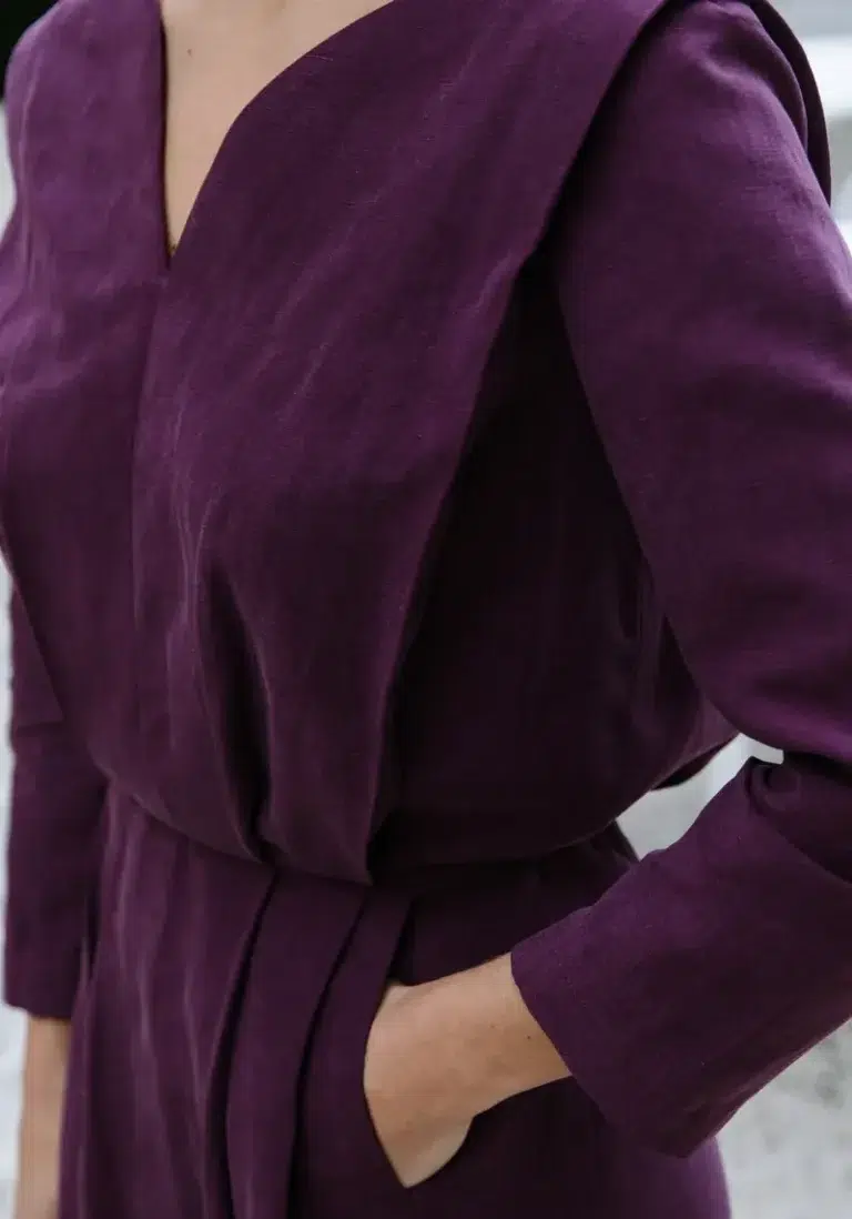 Patron couture robe Notte - Patron pochette par Maison Fauve