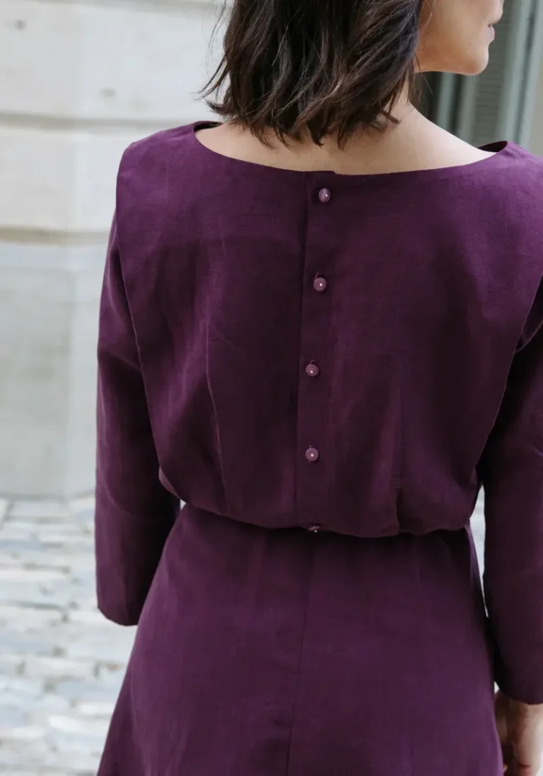 Patron couture robe Notte - Patron pochette par Maison Fauve