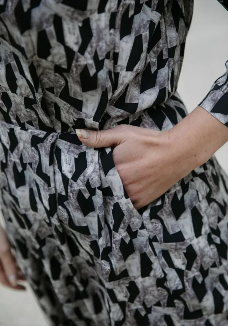 Patron couture robe Notte - Patron pochette par Maison Fauve