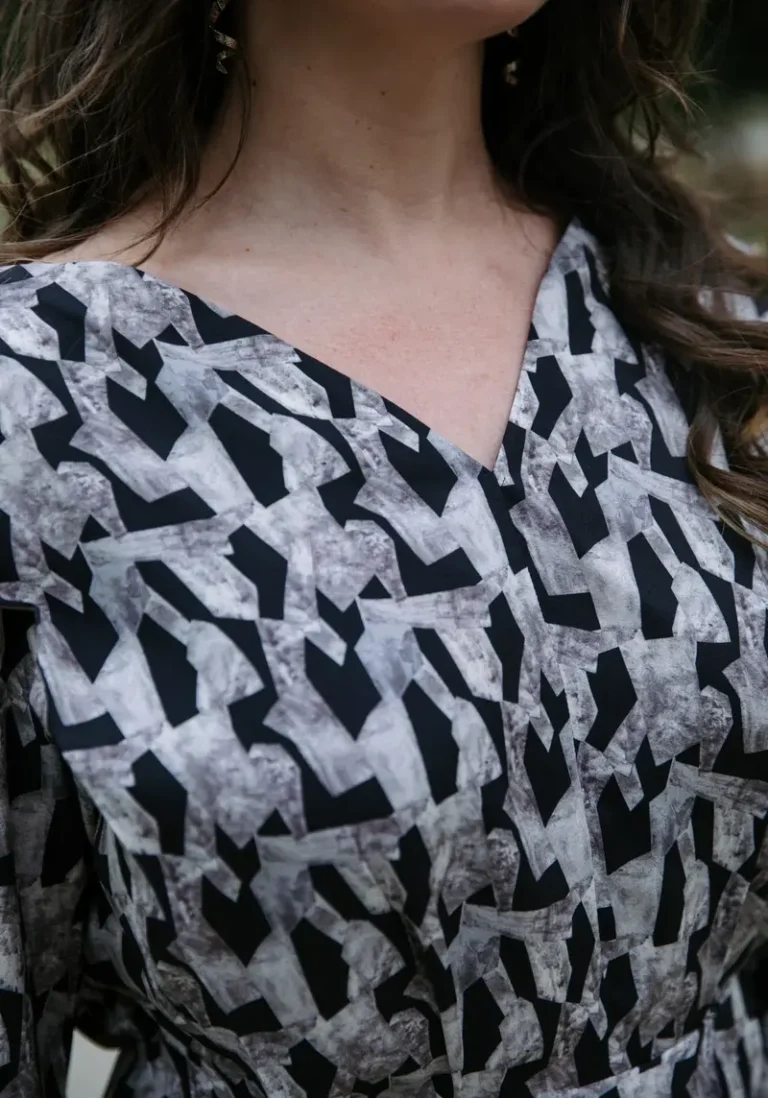 Patron couture robe Notte - Patron pochette par Maison Fauve