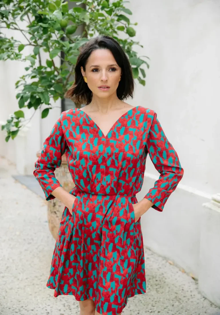 Patron couture robe Notte - Patron pochette par Maison Fauve