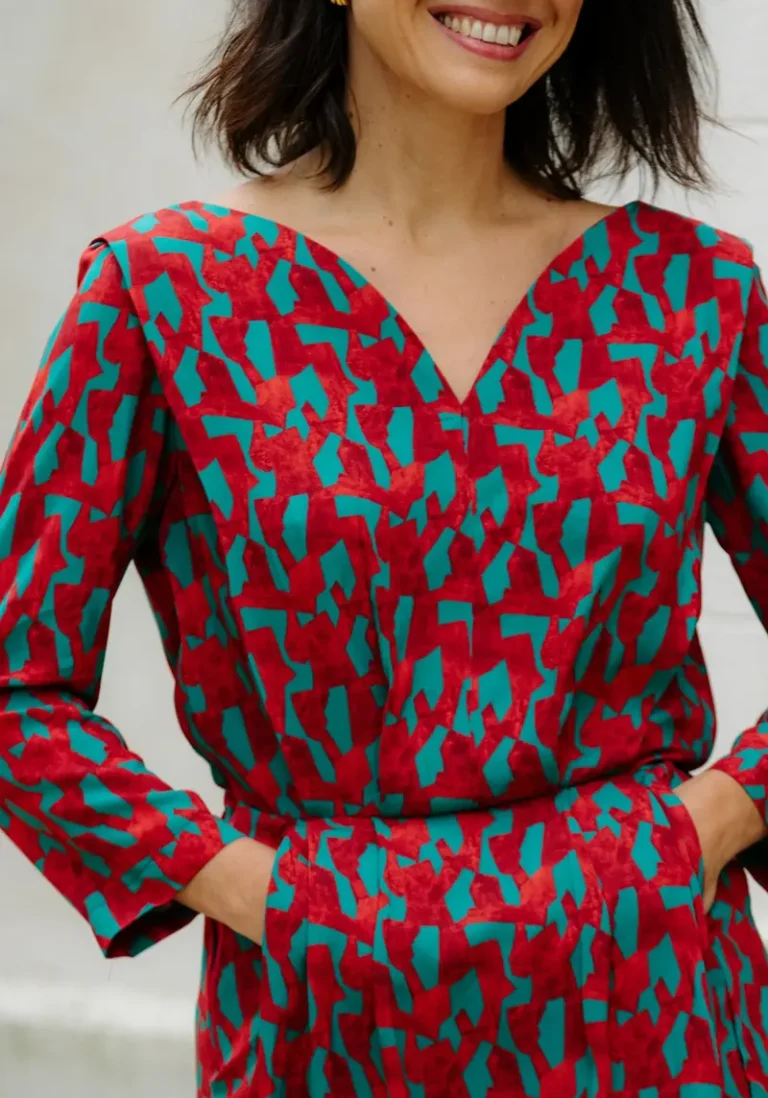 Patron couture robe Notte - Patron pochette par Maison Fauve