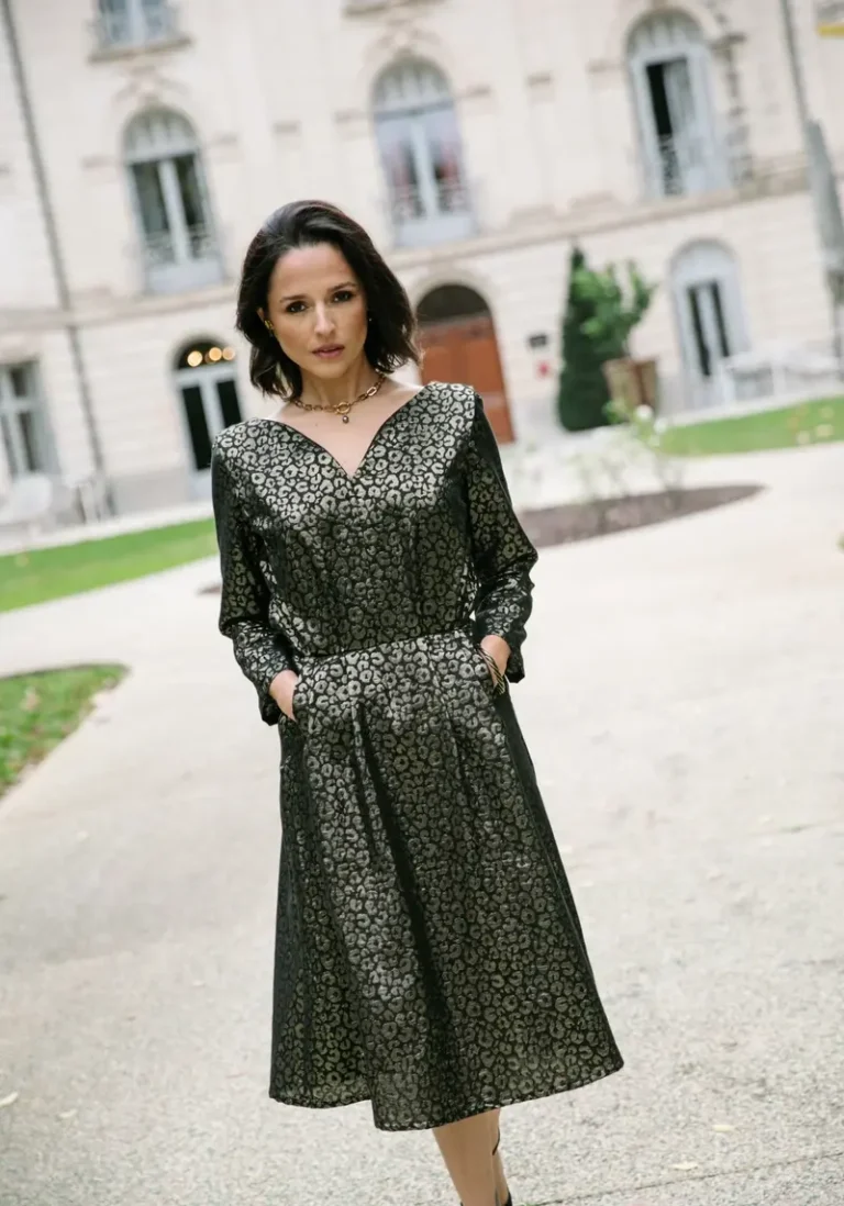 Patron couture robe Notte - Patron pochette par Maison Fauve