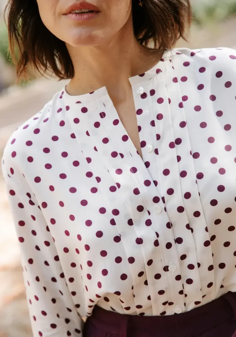 Patron couture chemisier Scala - Patron pochette par Maison Fauve