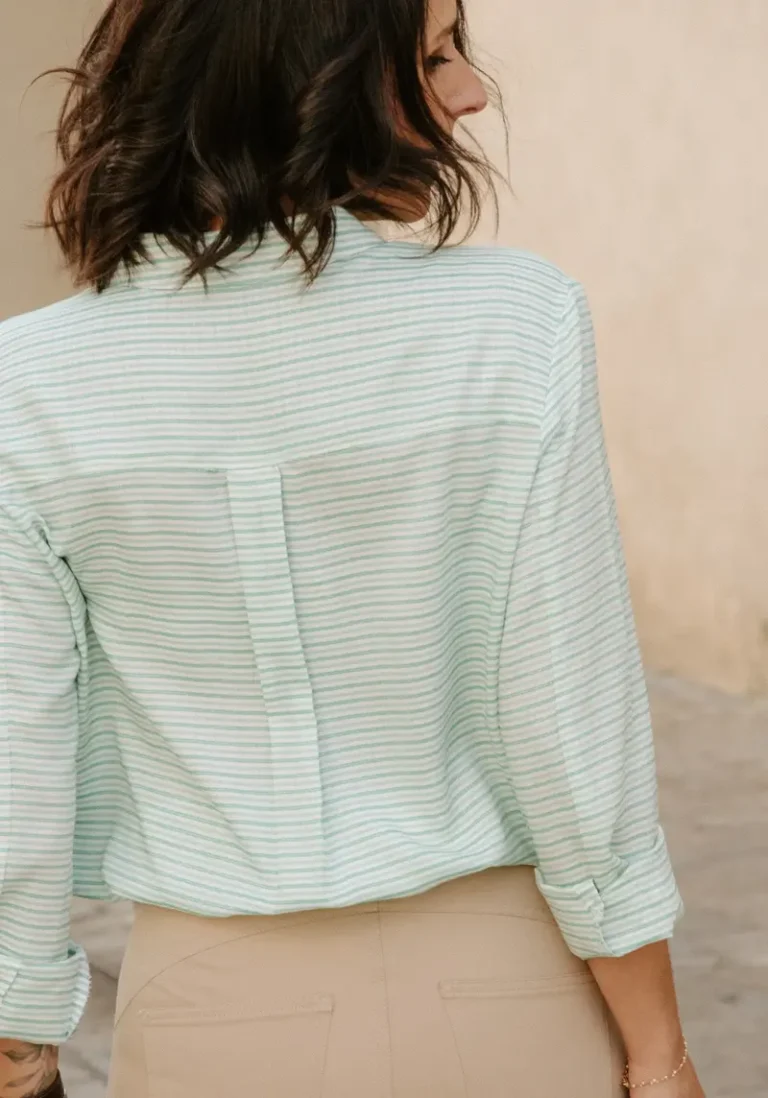 Patron couture chemisier Scala - Patron pochette par Maison Fauve