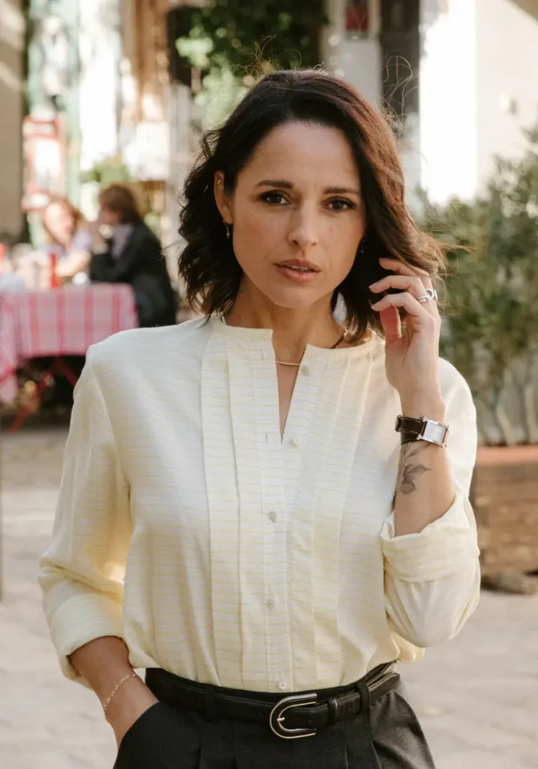 Patron couture chemisier Scala - Patron pochette par Maison Fauve