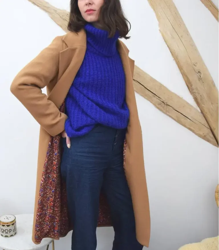 Patron manteau Douillette par Cousette