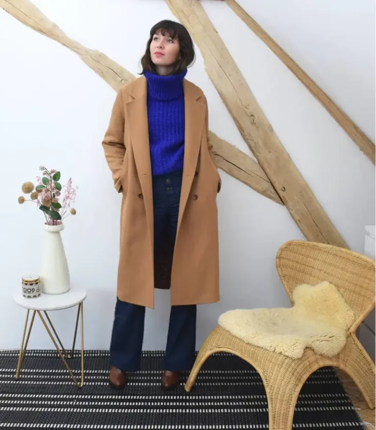 Patron manteau Douillette par Cousette