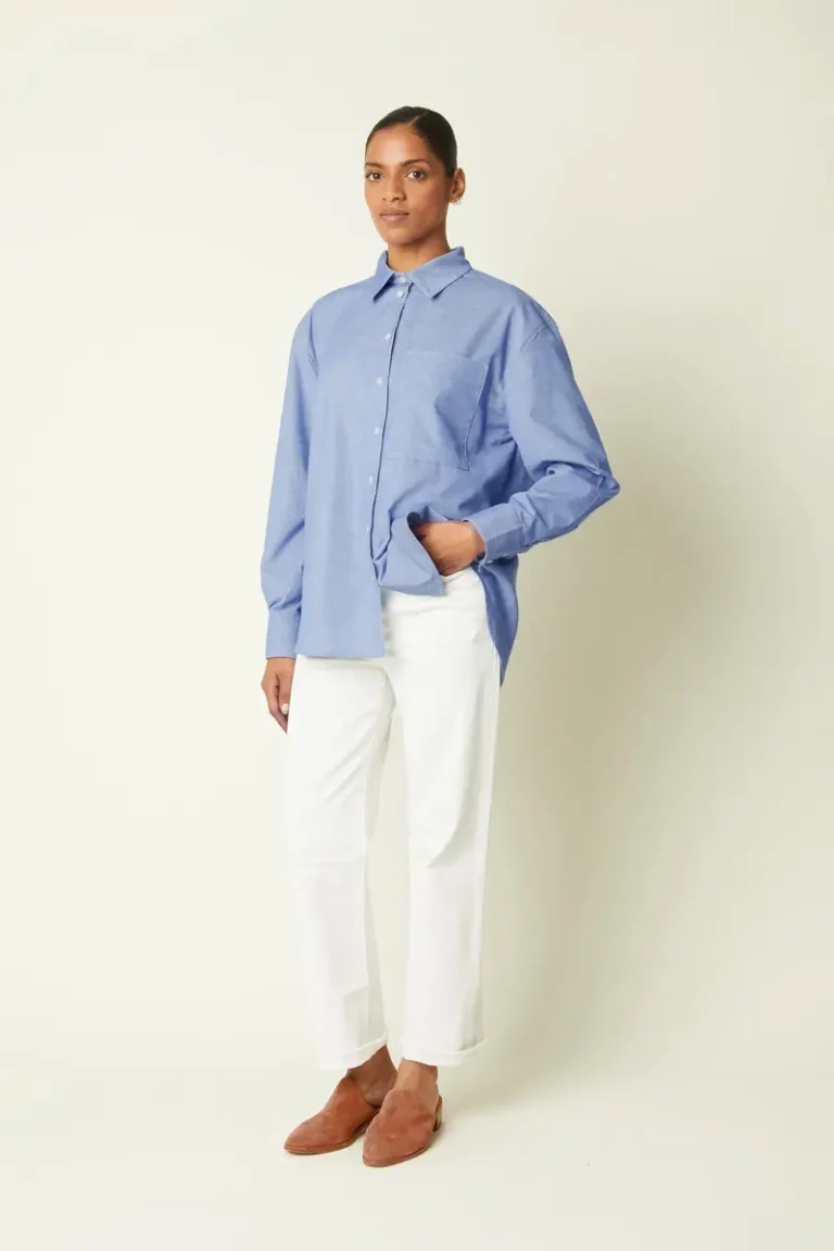 Patron de couture LA Chemise Boyish par Atelier Brunette