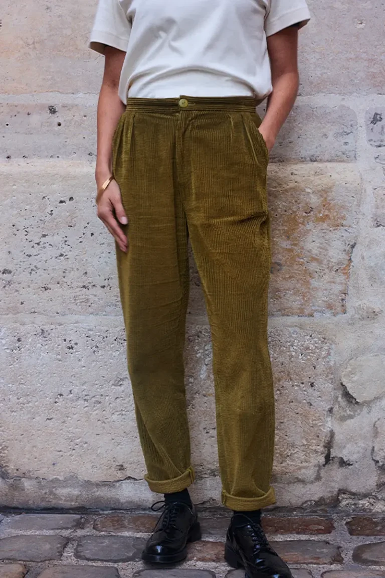 LE Pantalon Carotte par Atelier Brunette