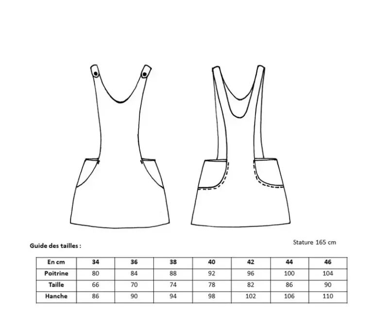 Robe REYNA _ Patron PDF Tailles 34 au 46 par Anna Rose Patterns