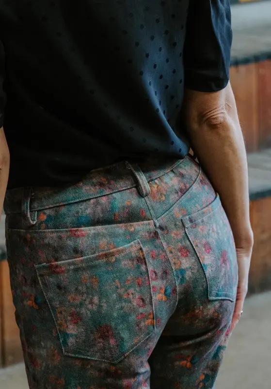 Patron couture jean Worn - Patron pochette par Maison Fauve