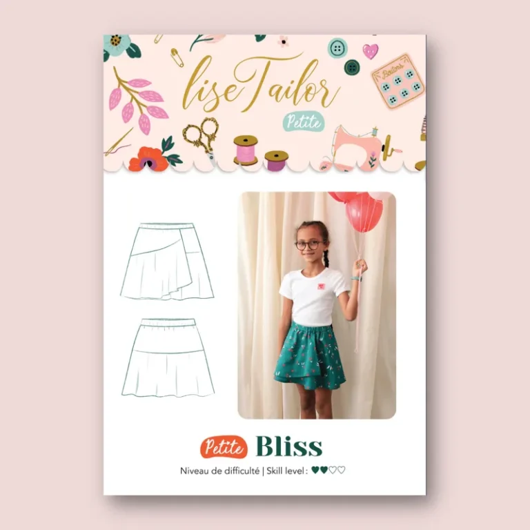 Patron de couture PETITE Jupe Bliss Lise Tailor
