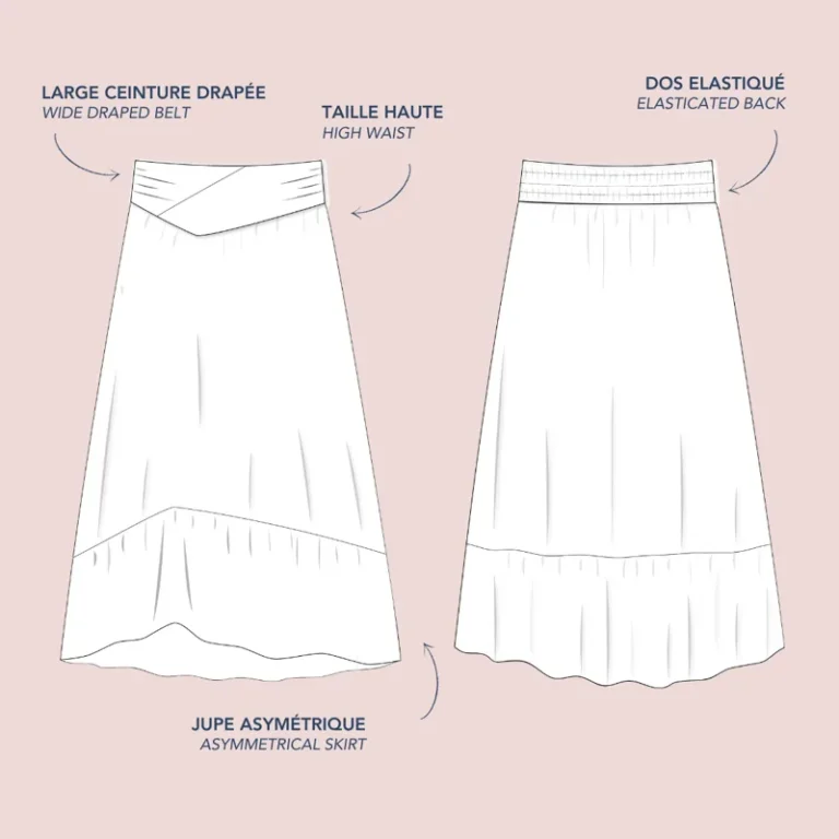 Patron de couture Jupe Lover Lise Tailor