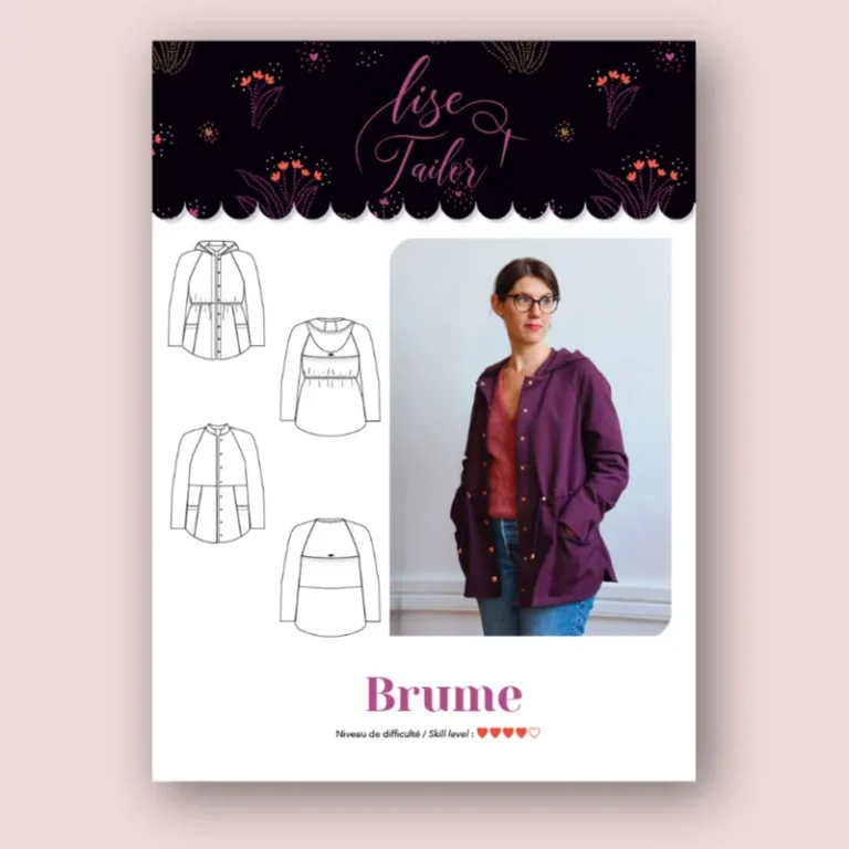 Patron de couture Parka Brume Lise Tailor