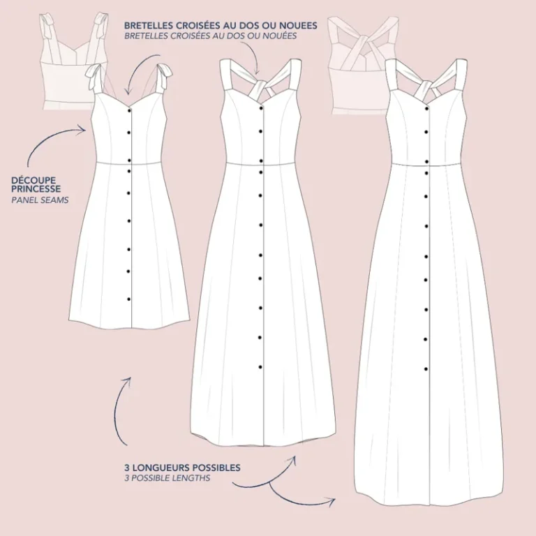 Patron de couture Robe Aeria Lise Tailor
