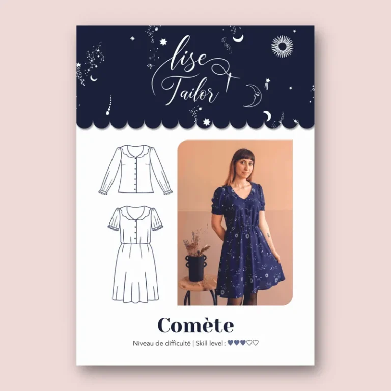 Patron de couture Robe Comète Lise Tailor