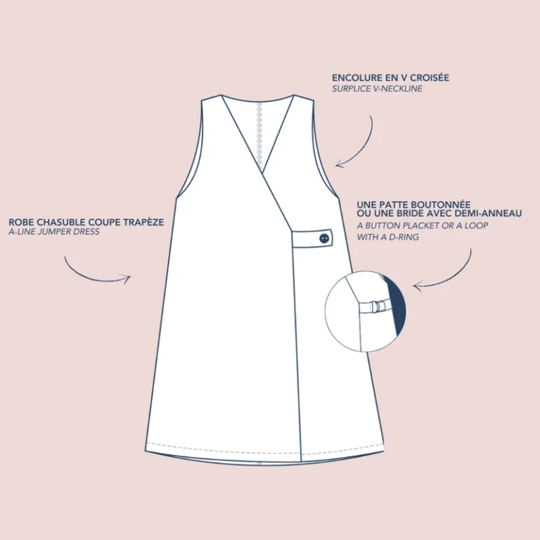 Patron de couture Robe Dorothea Lise Tailor