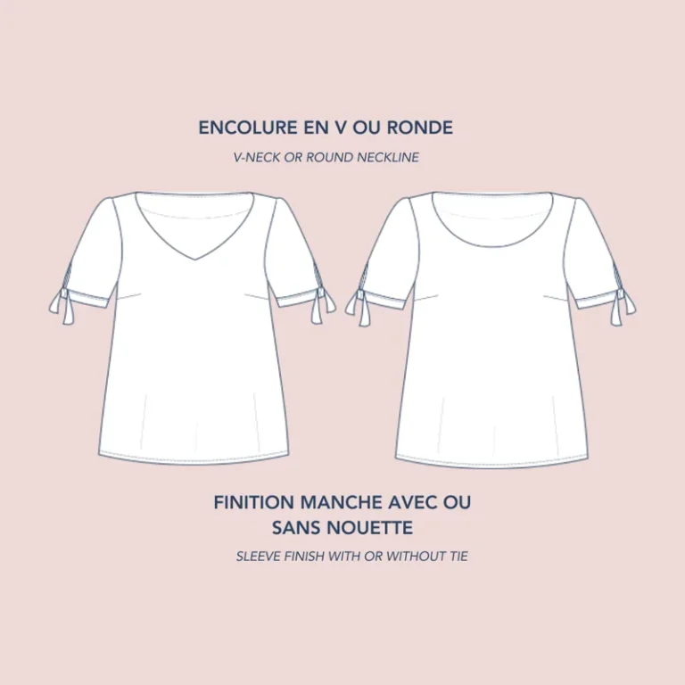 Patron de couture Top Easy Peasy Lise Tailor