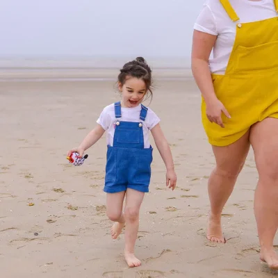 Patron Salopette short Oasis enfant (PDF), par Petit Patron Couture