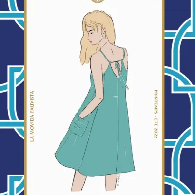 Patron couture robe Paola par Maison Fauve