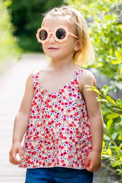 CLEMENTINE - Le top et la robe d'été par Klafoutis