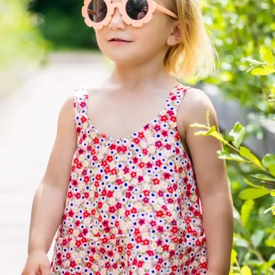 CLEMENTINE - Le top et la robe d'été par Klafoutis