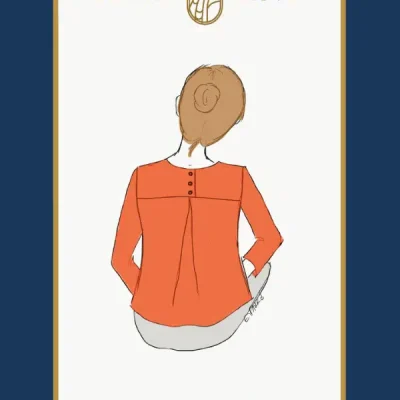 Patron couture blouse Violette de Maison Fauve