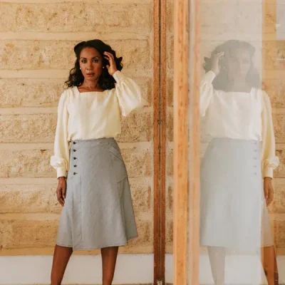 Patron couture jupe Kim de Maison Fauve