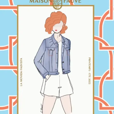 Patron couture blouson Pilar de Maison Fauve