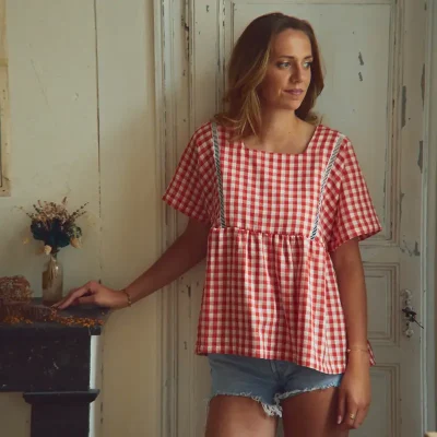 Patron blouse et robe femme SAKURA par Ikatee