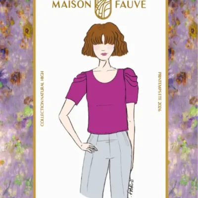 Patron couture blouse Doll - Patron pochette par Maison Fauve
