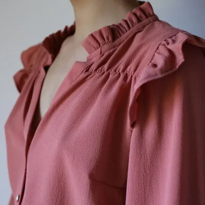 Patron Blouse Noélie par Clématisse Pattern