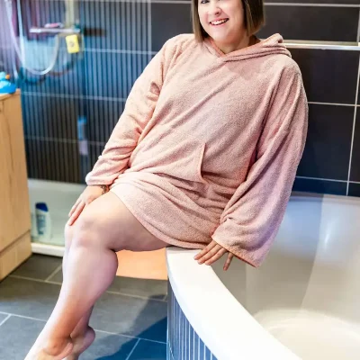 CANNELLE - Le pull-plaid par Klafoutis