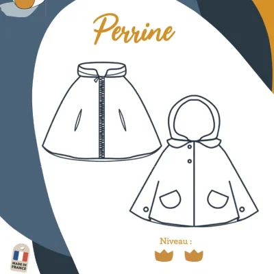 Patron cape Perrine par L'Enfant Roi
