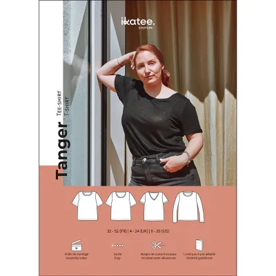 Patron tee-shirt femme TANGER par Ikatee