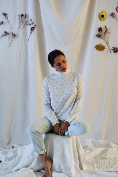 Patron couture blouse Dahlia de Maison Fauve