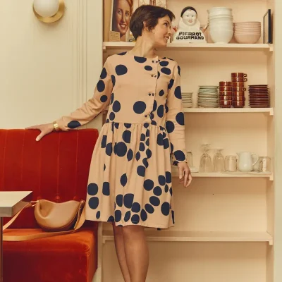 Patron blouse et robe femme ELONA MUM par Ikatee