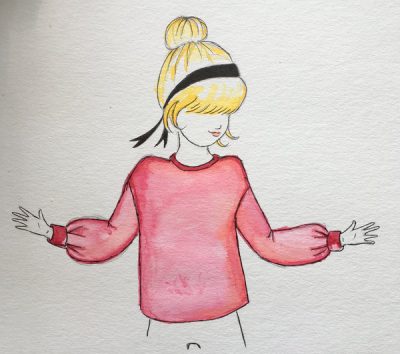 Patron couture sweat enfant Miss Granite par Maison Fauve