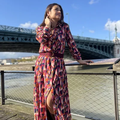 Patron chemise-robe Jane par Clématisse Pattern