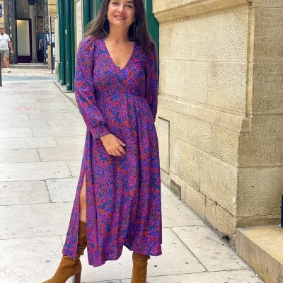 Patron robe Calista par Clématisse Pattern