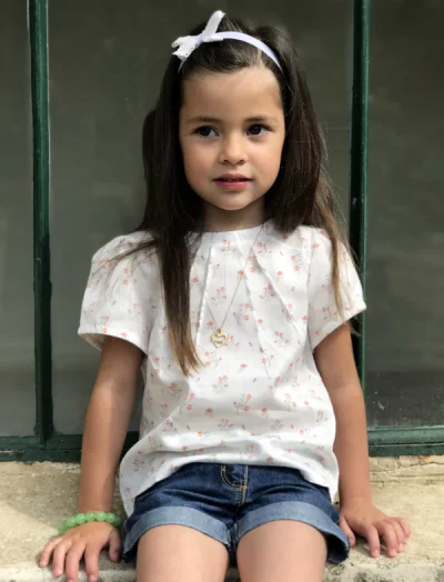 Patron couture blouse fille Miss Zenith par Maison Fauve