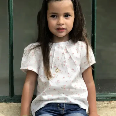 Patron couture blouse fille Miss Zenith par Maison Fauve
