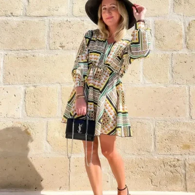 Patron robe Ambreline par Clématisse Pattern