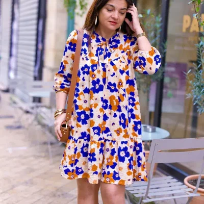 Patron blouse-robe Zélie par Clématisse Pattern